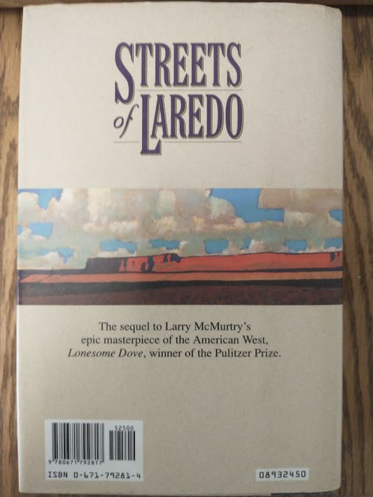 Streets of Laredo hardcover