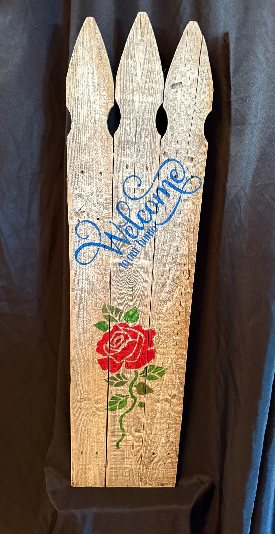 3 Picket Fence Decor