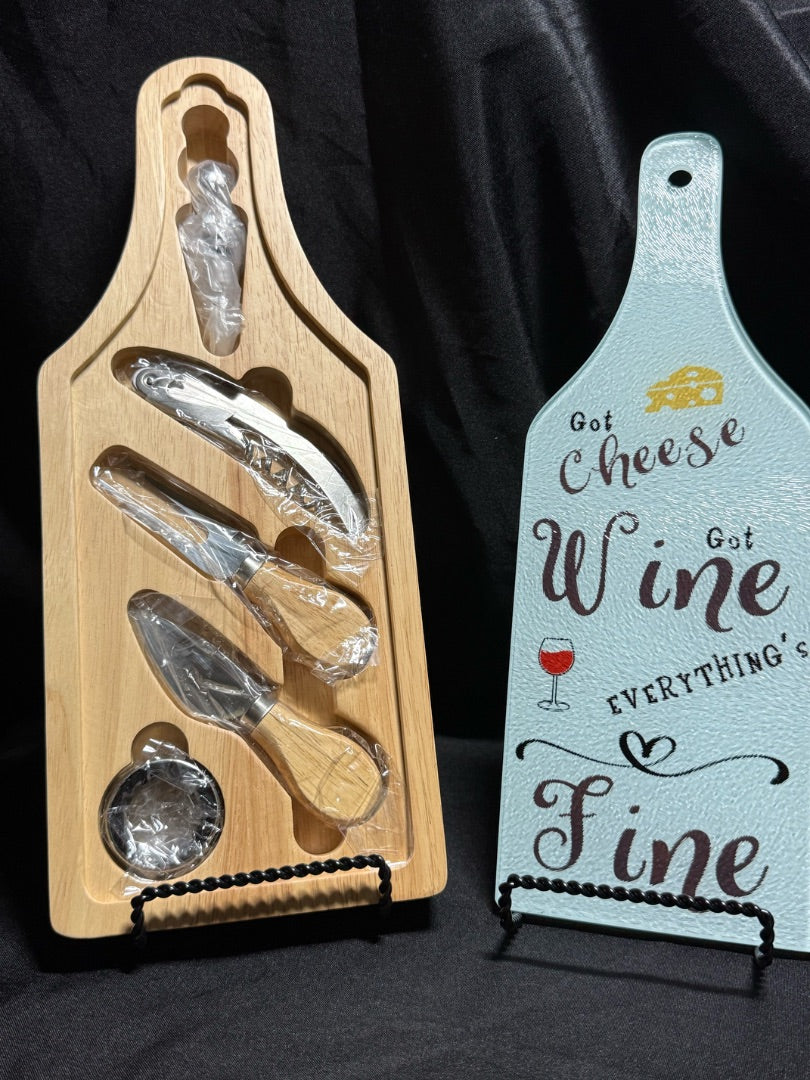 Wine and Cheese Board