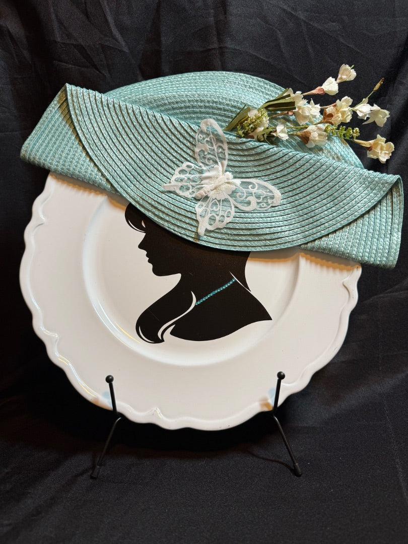 Decorated Charger Plate