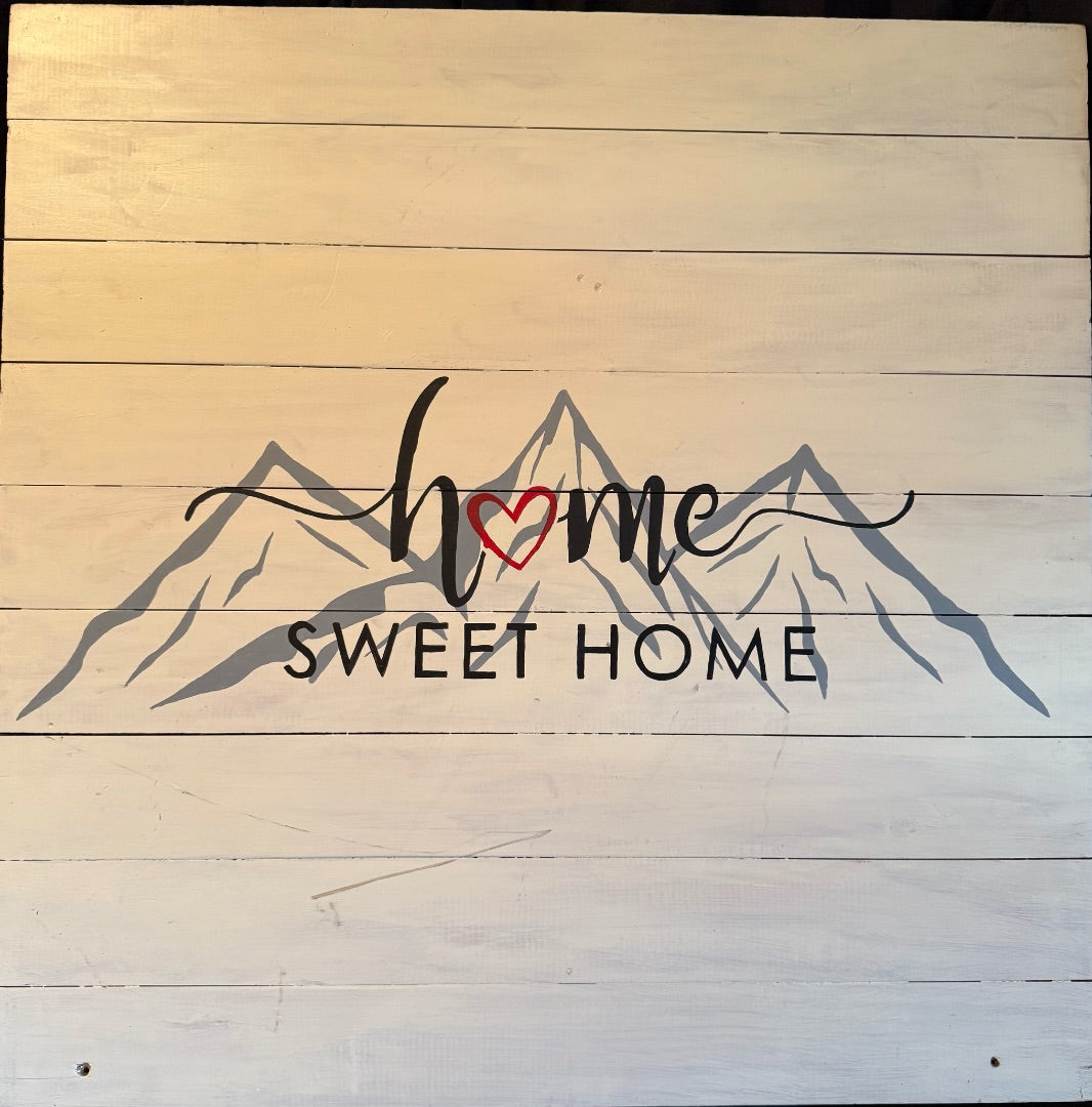Wooden Sign