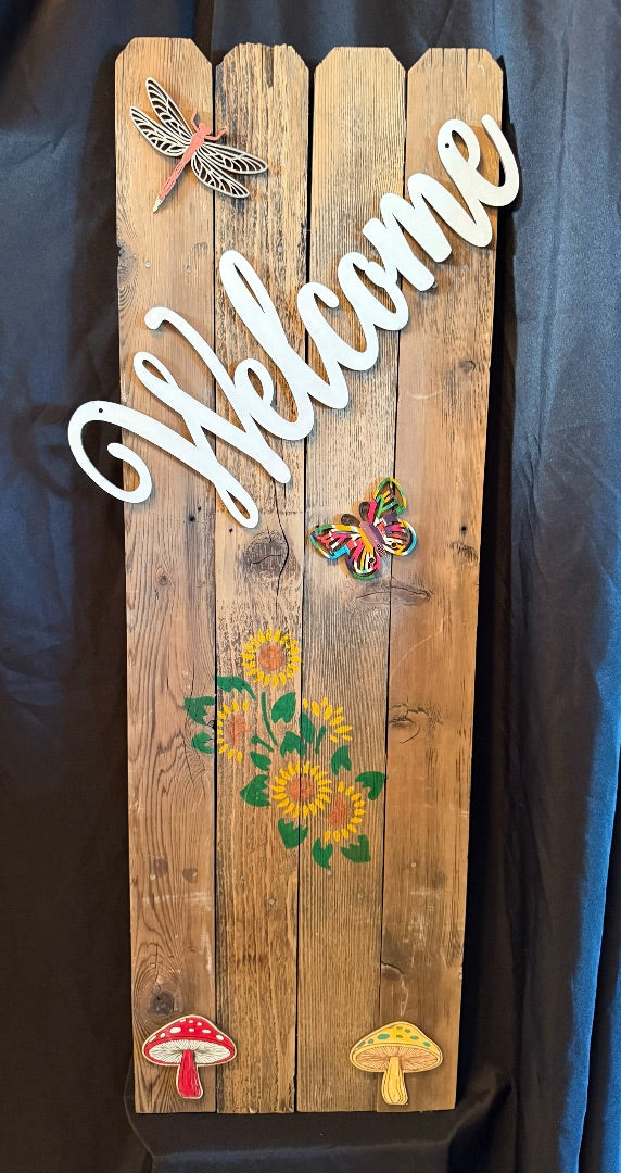 4 Picket Fence Decor