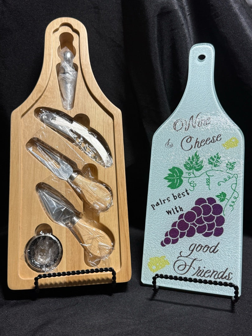 Wine and Cheese Board