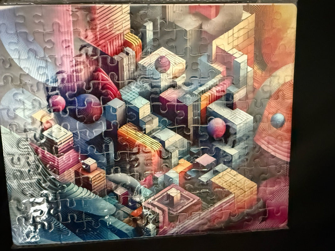120 Piece Geometric Puzzle