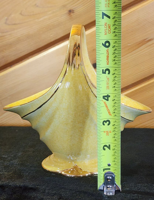 Yellow  Vintage Royal Winton Flower Basket