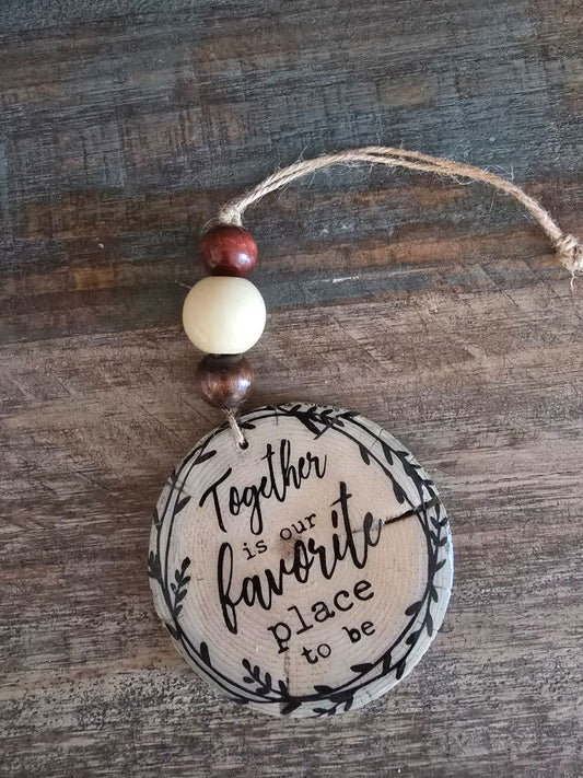 Wood Handmade Artisan, 3.5 x 9