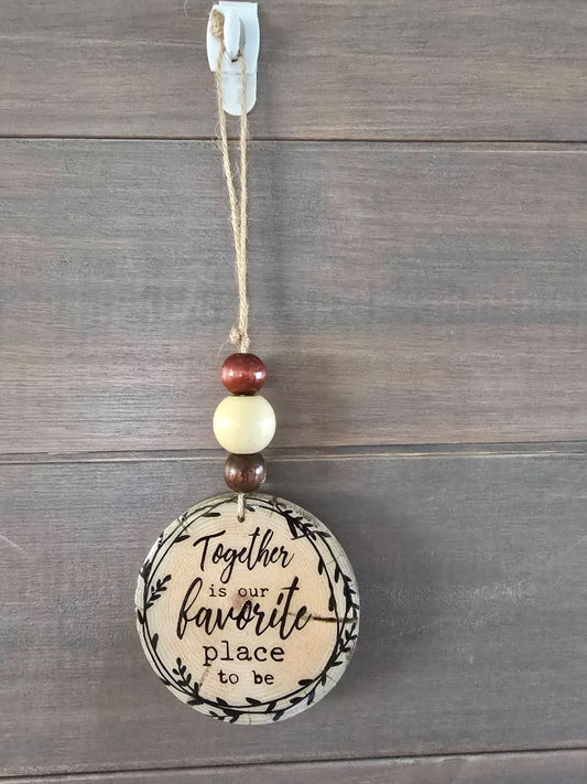 Wood Handmade Artisan, 3.5 x 9