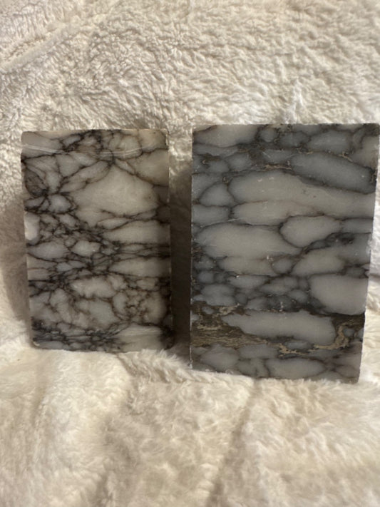 Alabaster Bookend Set