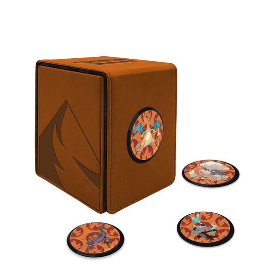 Multi-Colored Ultra Pro Pokemon TCG Supplies - Alcove Flipbox - Scorching Summit