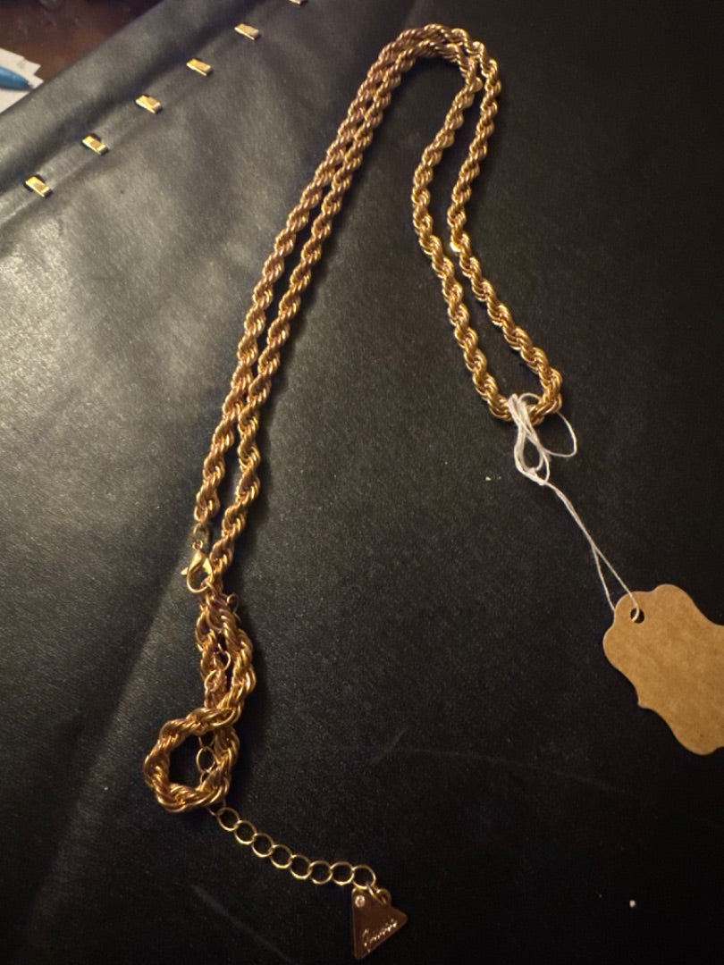 Guess Gold Tone Chain