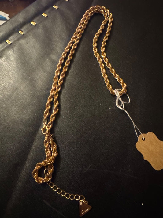 Guess Gold Tone Chain