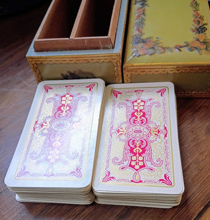 Aurtia Polish Handcrafted Wooden Card Box 1940
