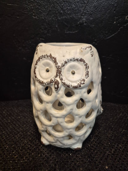 Owl Floral Vase