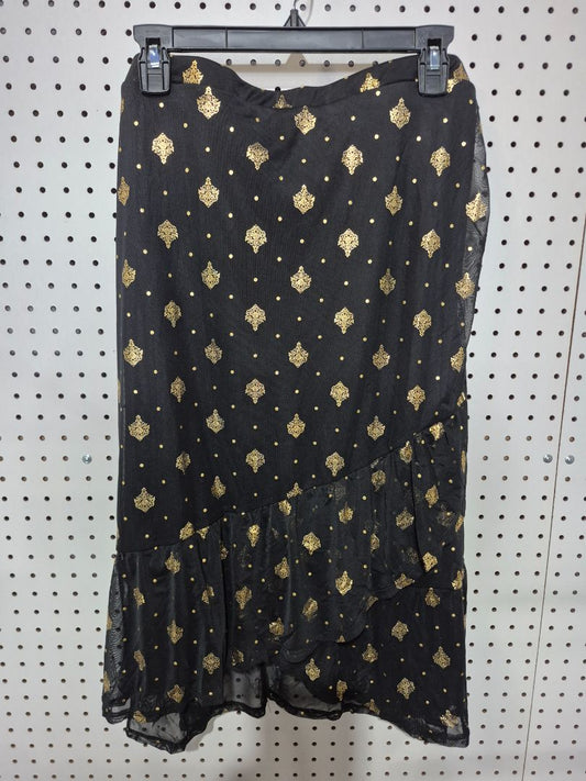 Black and Gold xl skirt, XL