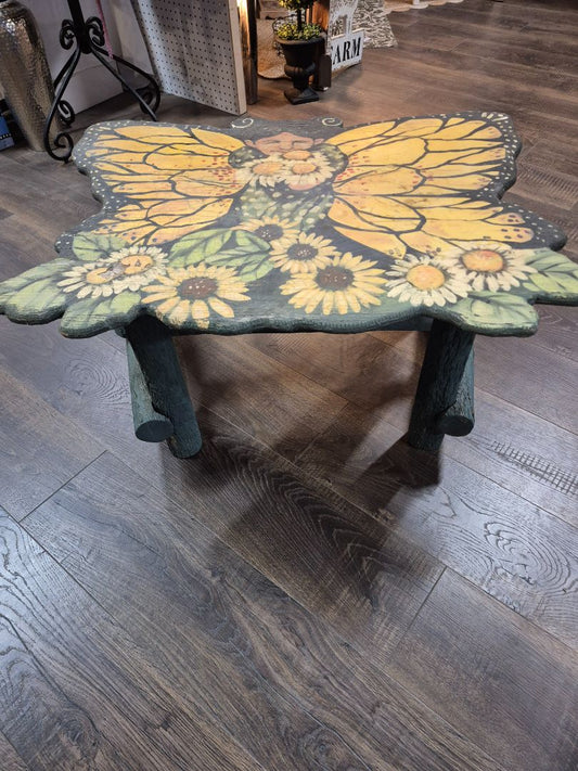 Childs Fairy Table with Green Legs