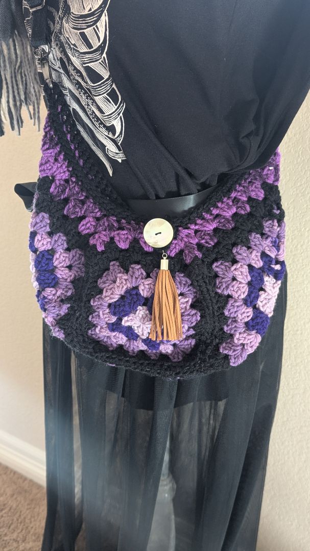 Crochet bum bags