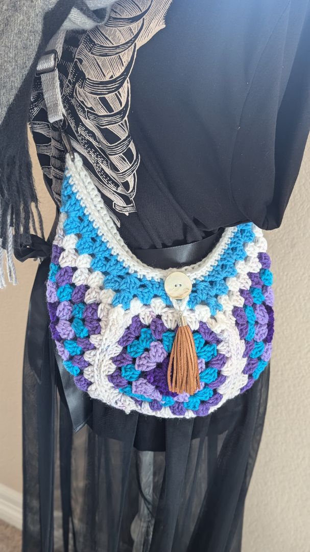 Crochet bum bags