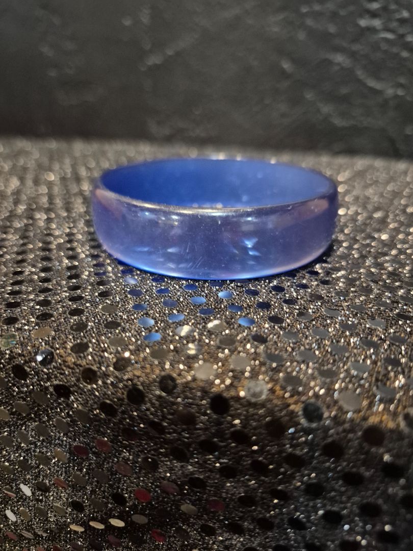 Periwinkle Bangle Bracelet