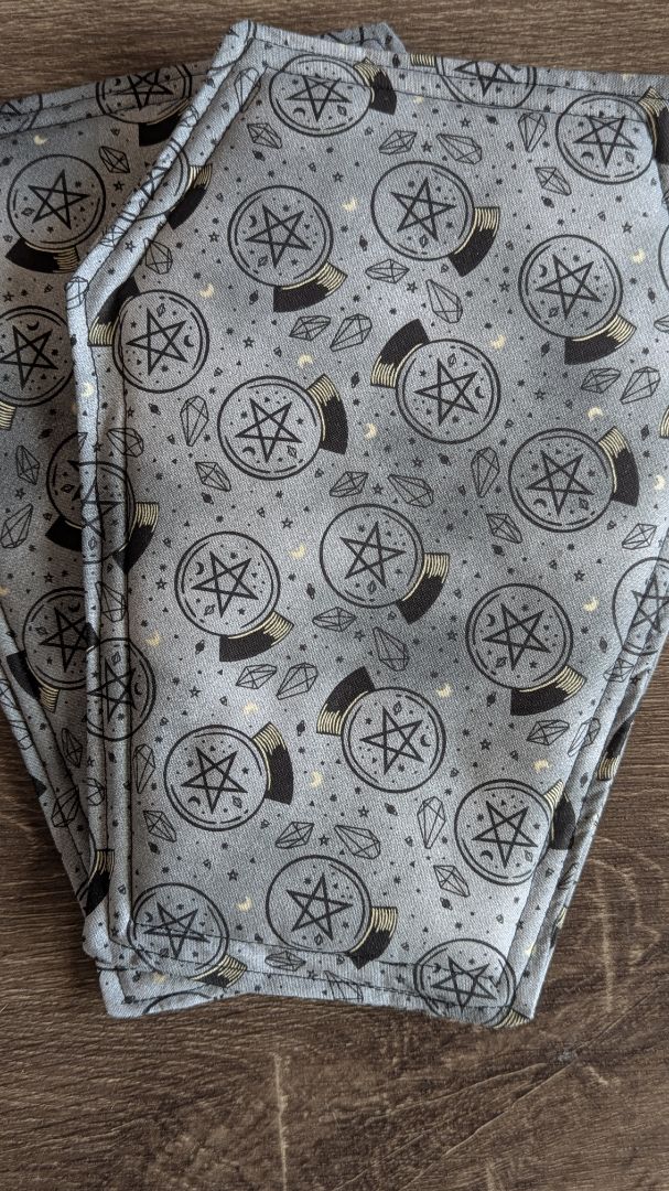 Coffin and pot holders set of two