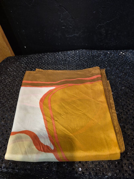 Brown/Gold/Pink Scarf