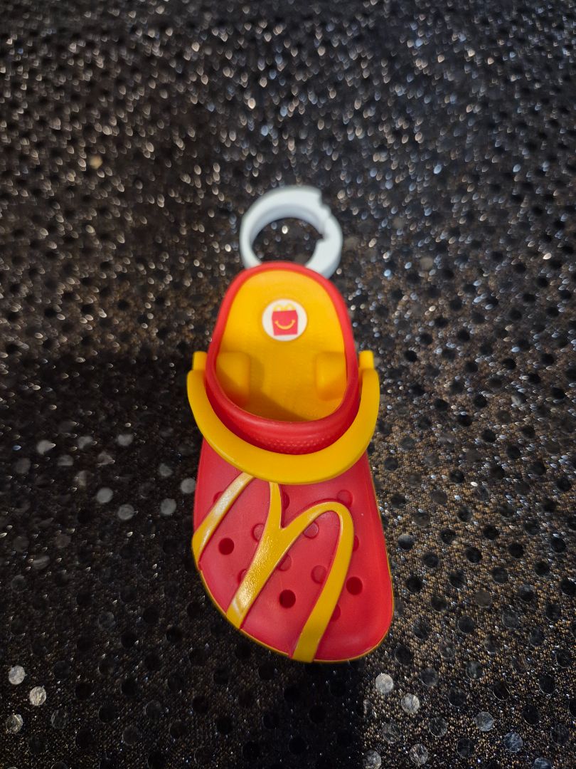 McDonald's Happy Meal Crocs Toy Keychain