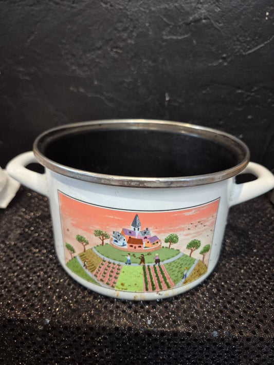 Villeroy & Boch Design Naif Enamel Metal Pot