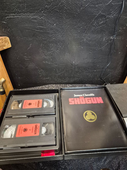 James Clavell's Shogun VHS Collector's Set 4 VHS