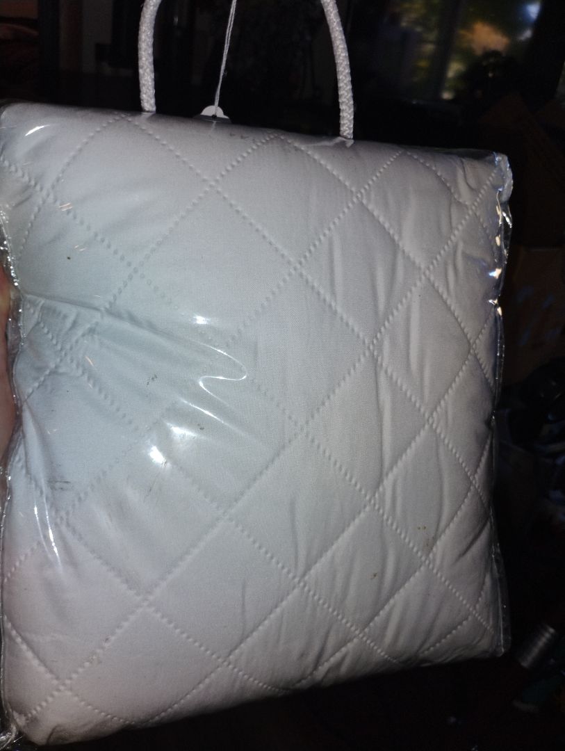 White Ella Jane Mattress Protector, Full Size