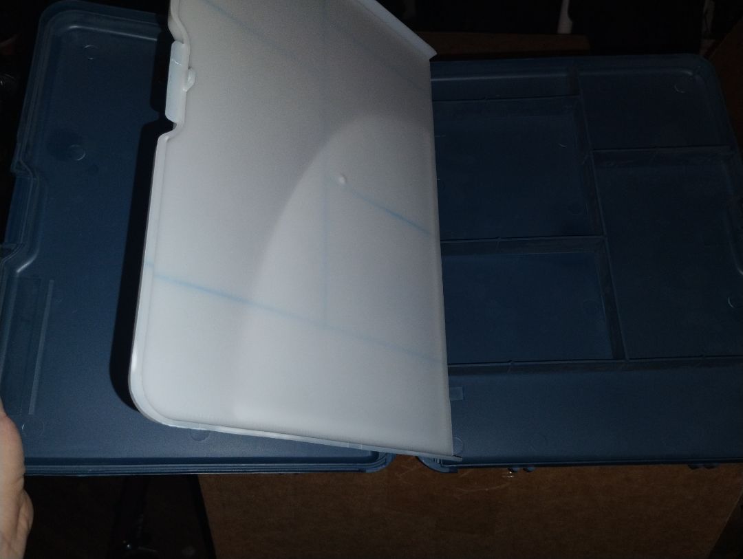 Blue W/Mauve Trim Saunders Storage Clipboard, Holds 8 1/2 X 12 In. Forms