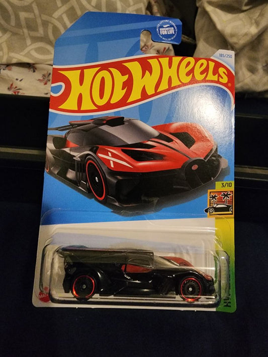 Red & Black  HotWheels: Bugatti Bolide