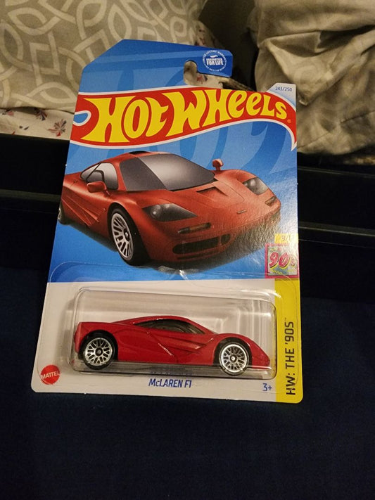 Red  HotWheels: McLaren F1