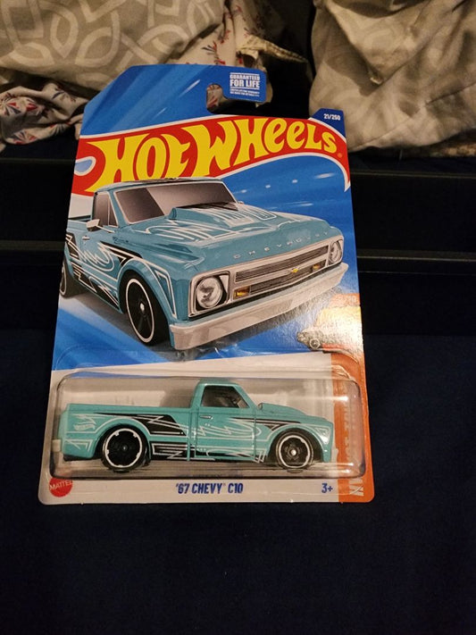Aquamarine  HotWheels: 67 Chevy C10