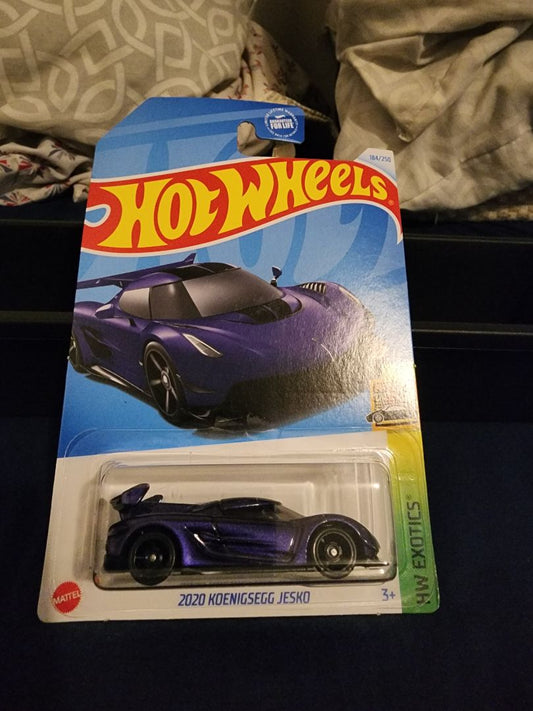 Dark Purple  HotWheels: 2020 Koenigsegg Jesko