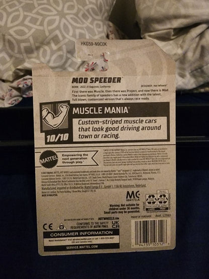 Pigeon Blue  HotWheels: Mod Speeder