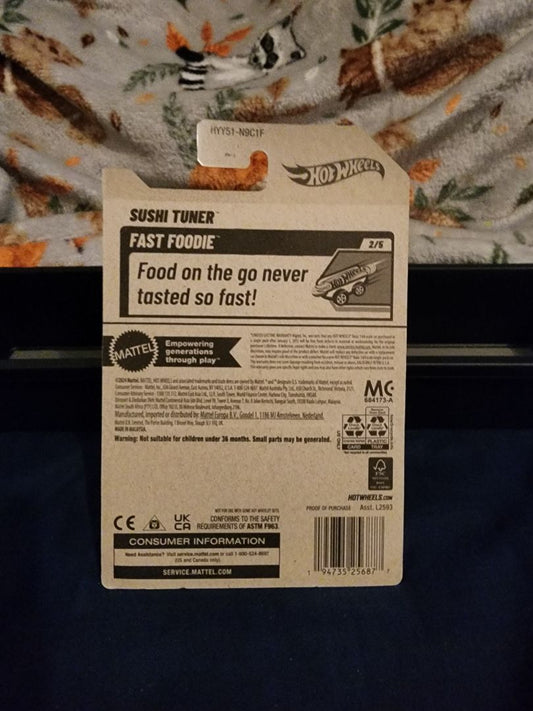 Translucent Orange  HotWheels: Sushi Tuner