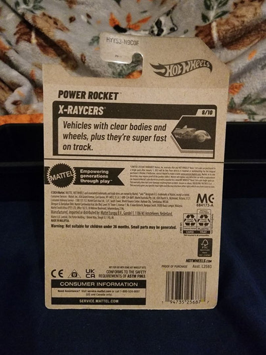 Blue  HotWheels: Power Rocket