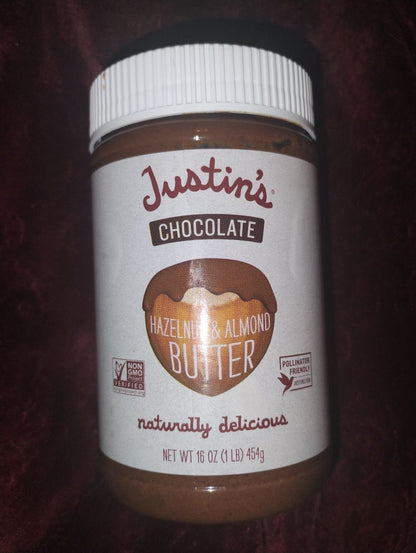 Chocolate Justin's Chocolate Hazelnut & Almond Butter, 16 OZ