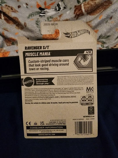 Dark Blue  HotWheels: Ravenger S/T