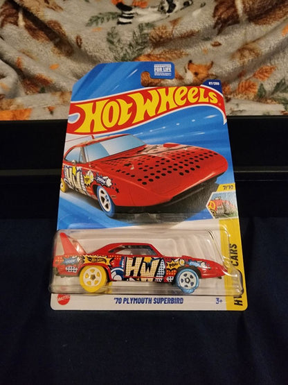 Red  HotWheels: 70 Plymouth Superbird