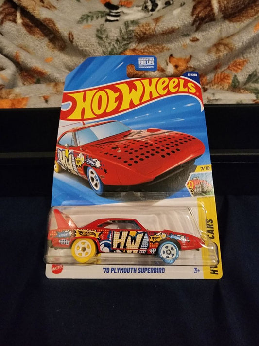 Red  HotWheels: 70 Plymouth Superbird