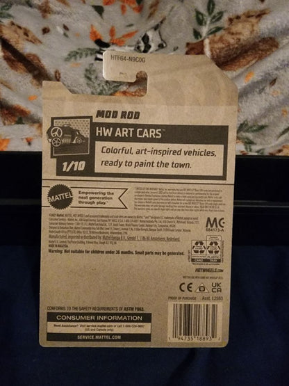 Orange  HotWheels: Mod Rod