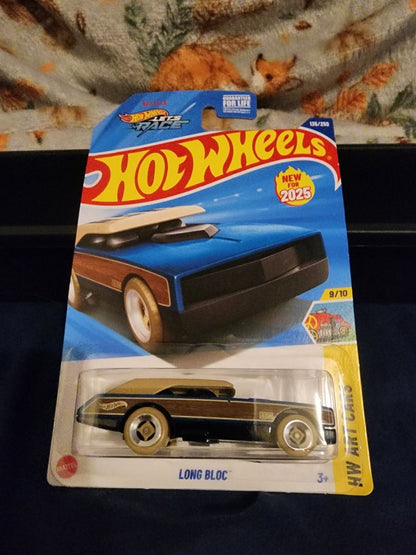 Blue & Brown  HotWheels: Long Bloc