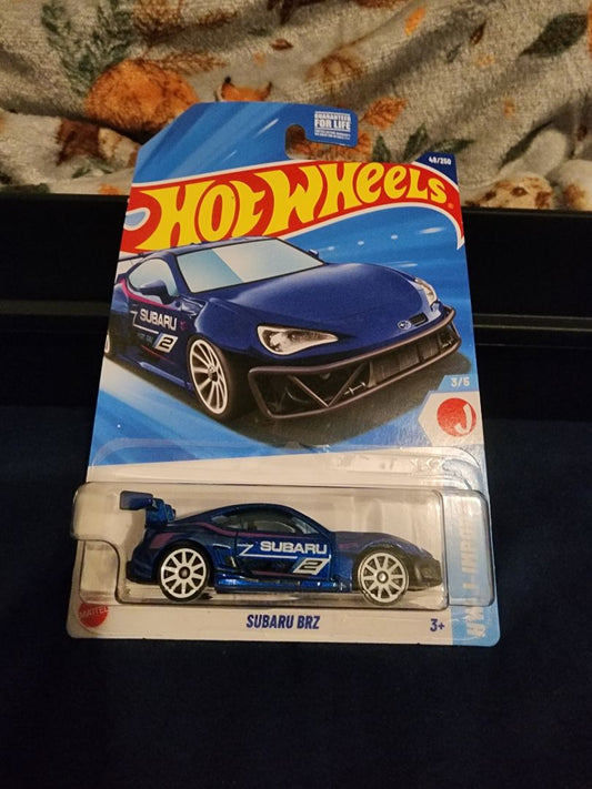Blue  HotWheels: Subaru BRZ