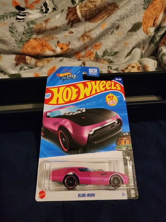 Pink & Black  HotWheels: Slide-Burn