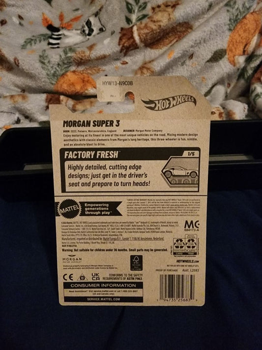 Aquamarine  HotWheels: Morgan Super 3