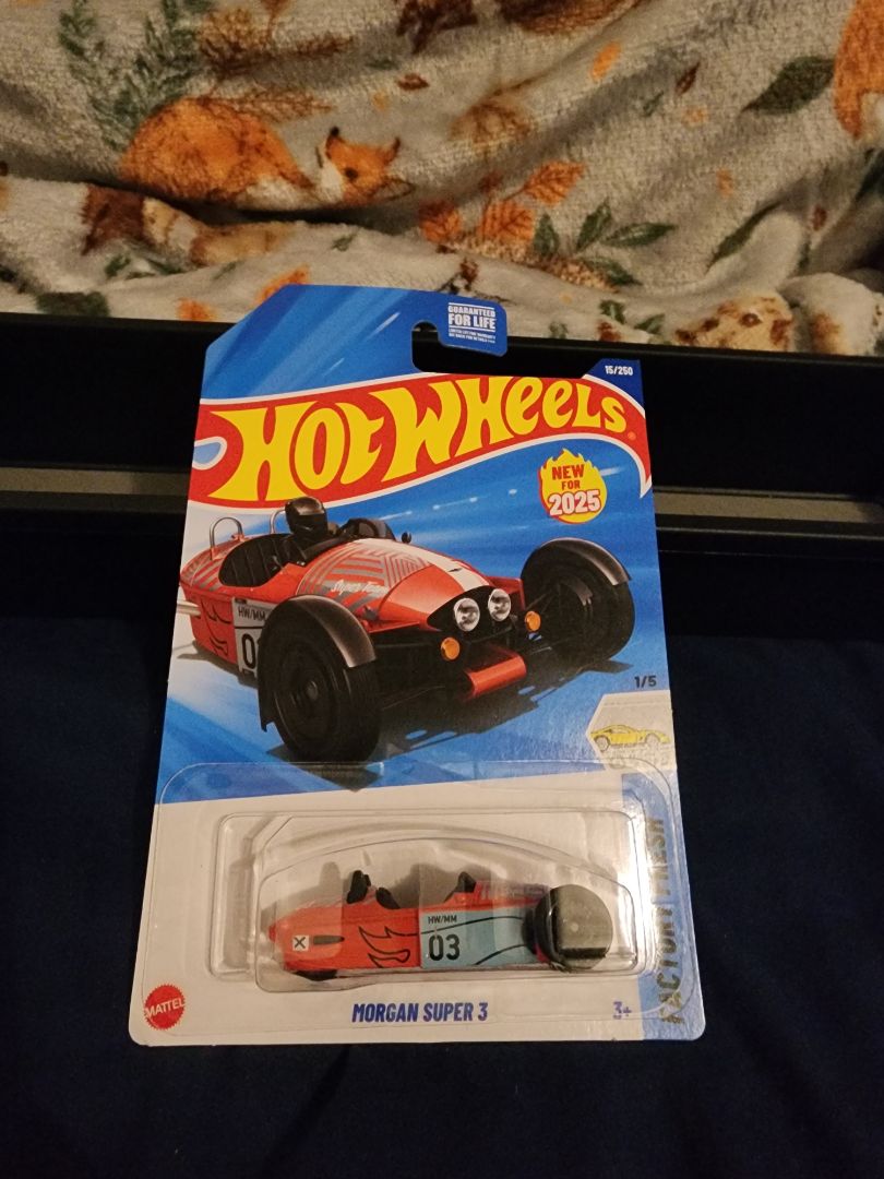 Orange  HotWheels: Morgan Super 3