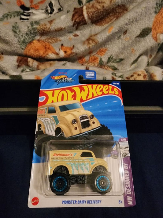 Tan  HotWheels Monster Dairy Deliveryivery