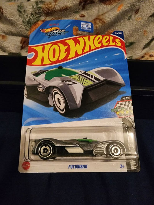 Gray & Green  HotWheels: Futurismo