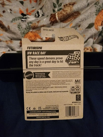 Gray & Green  HotWheels: Futurismo