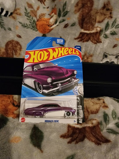 Purple & White  HotWheels: Hirohata Merc